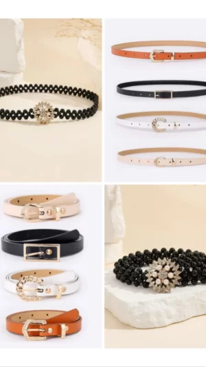 Curea argintie talie