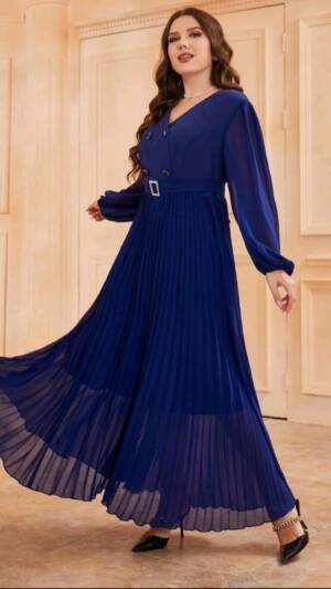 Rochie albastra de gala | Rochie eleganta marimii mari | 399 - 250 - 200 lei