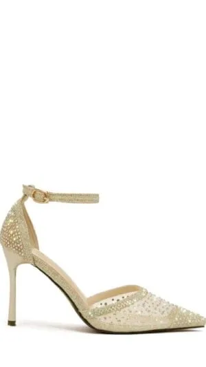 Pantofi cu toc inalt | Pantofi Cristale | 210 lei