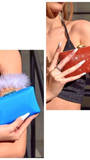 Poseta rosie | Posete de seara elegante ieftine | Poseta albastra | 120-100