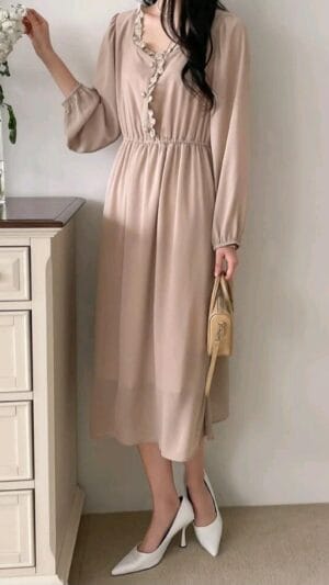Rochie eleganta crem | Rochie de ocazie | 200 - 150 lei
