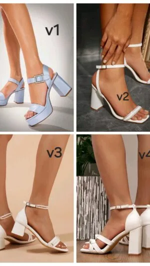 Sandale albastre v1-37 38 | Sandale albe v2 -39 | Sandale toc mic v3 - 43 | v4 - 36.