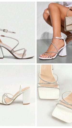 Sandale cu toc Mediu | 200 lei | Sandale de Mireasă | Pantofi Eleganti | Sandale Pline de Farmec ❤️🩹