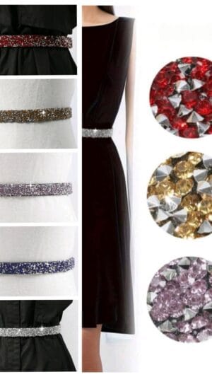 Curea elastica subțire | Centura casual,elegant 60 -70 cm | 90 lei