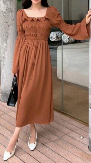 Rochie dama | Rochie maro elegantă 44  | 180 lei