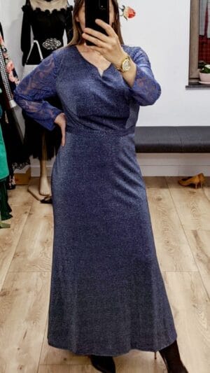 Rochie lungă elegantă | Rochie de Evenimente Nuntă Botez Cununii | 300 lei