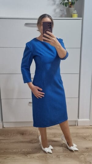 Rochie elegantă midi| Rochie cu Căptușeală | 300 lei