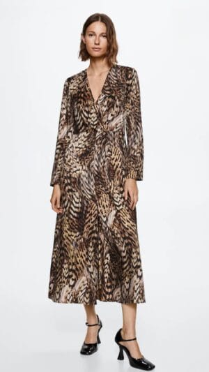 Rochie Fluidă animal print | Rochie Mango | 269 lei