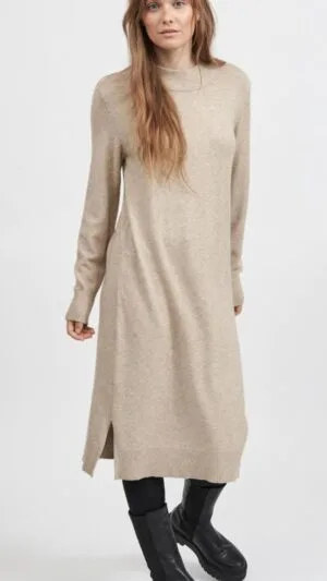 Rochie midi Vila 42 44 46 48 50 | Rochie tricotata Călduroasă 224 lei