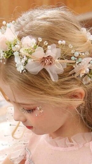 Coronițe fetite | Bentițe cu flori de evenimente speciale | 150 - 130 lei