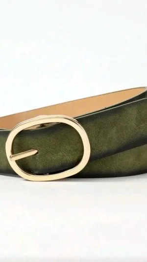 Curea din Piele Verde | Curea Verde | 80lei